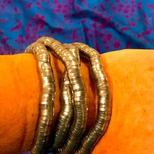 * Bundle to get $7 deal!* Bendy twist ‘snake’ silver necklace/ bracelet